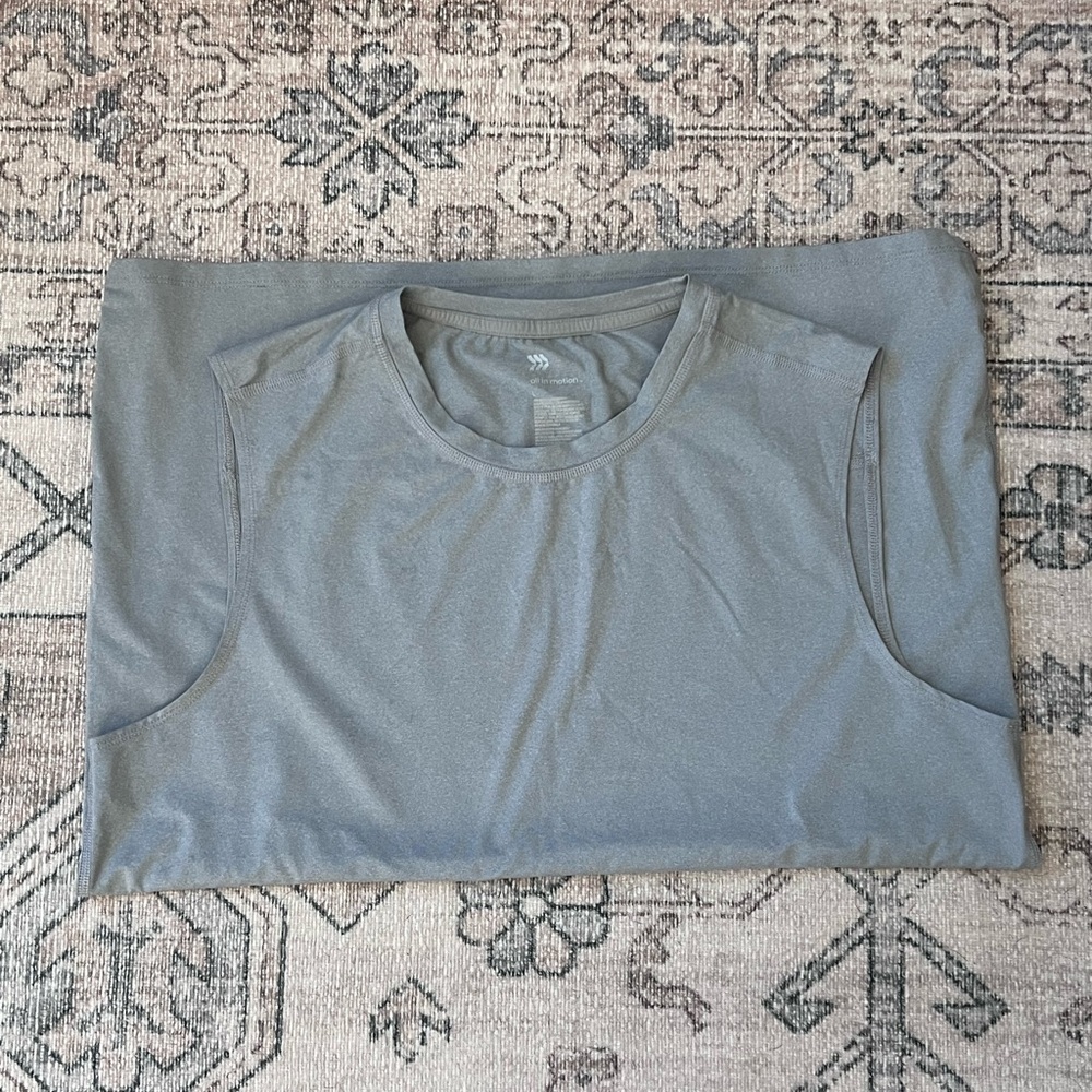 All in motion gray athletic tank